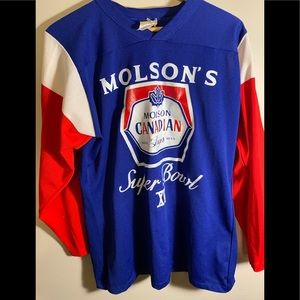 Rare Super Bowl XVI hockey jersey great condition